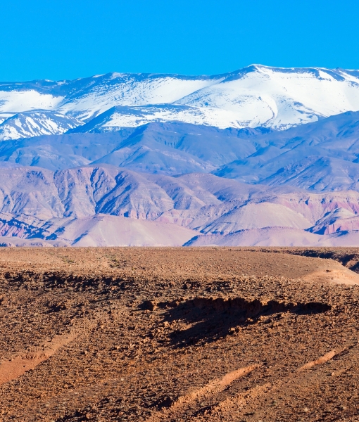 les montagnes de l'Atlas